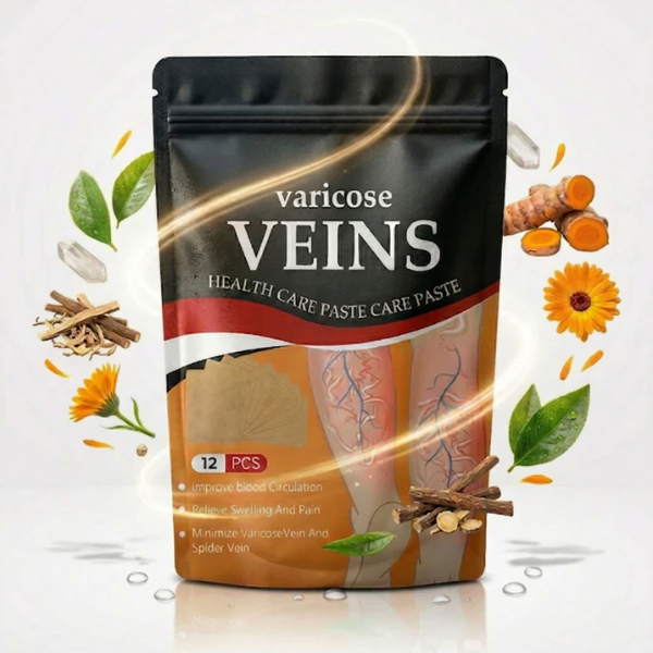 Varicose Vein Patches | Herbal Therapy for Swelling, Fatigue | 12 PCS
